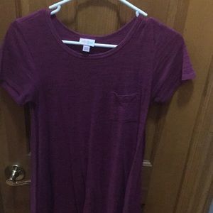 Microstriped Lularoe Carly size xxs